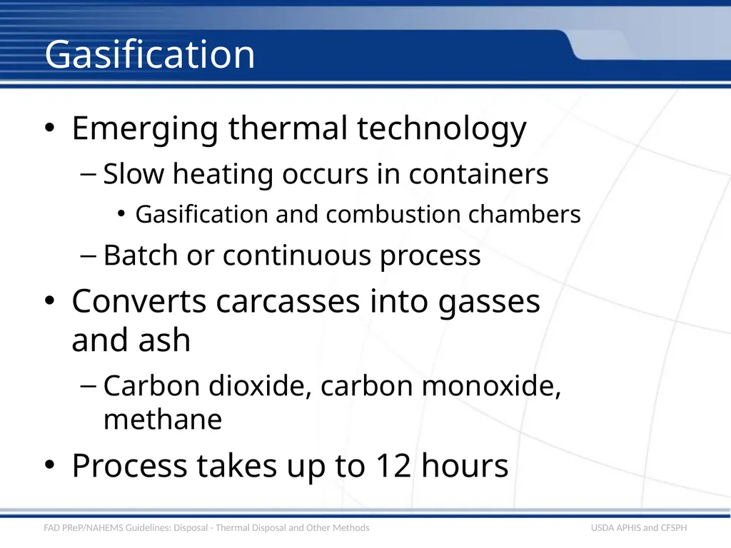 Disposal Thermal Disposal and Other Methods - slide 13 of 17
