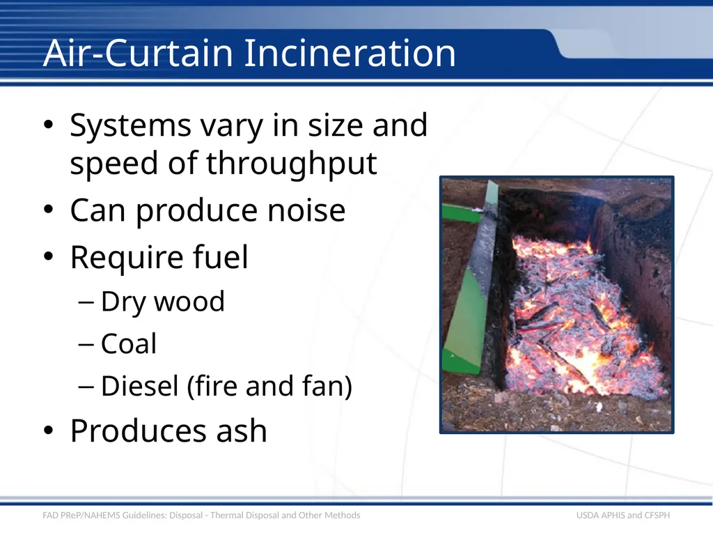 Disposal Thermal Disposal and Other Methods - slide 9 of 17