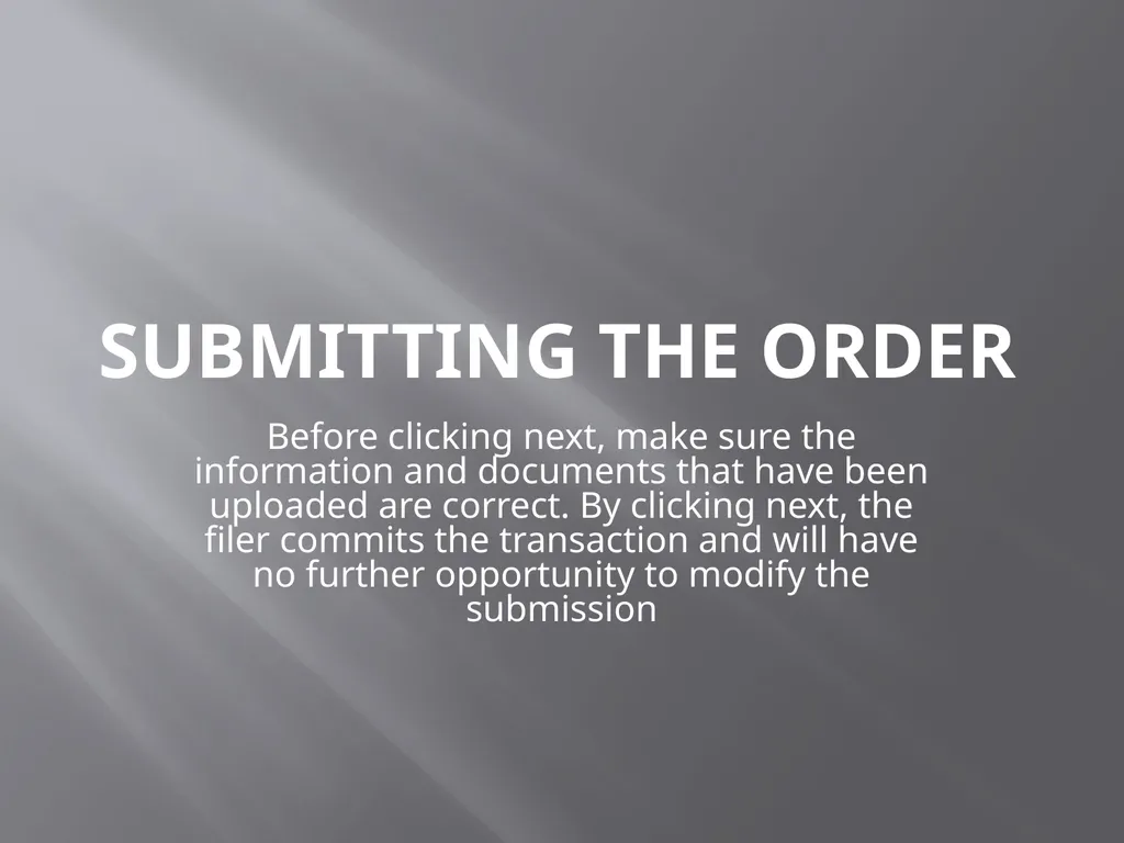 What is E-Orders? E-Orders is an application that - slide 12 of 14