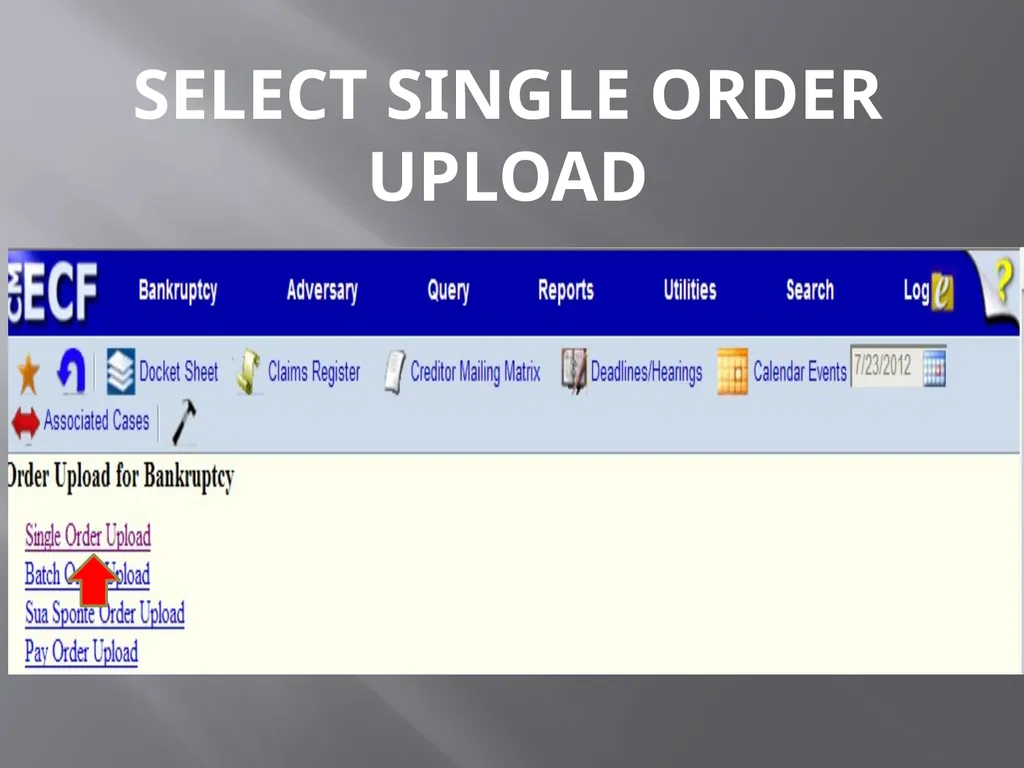 What is E-Orders? E-Orders is an application that - slide 6 of 14