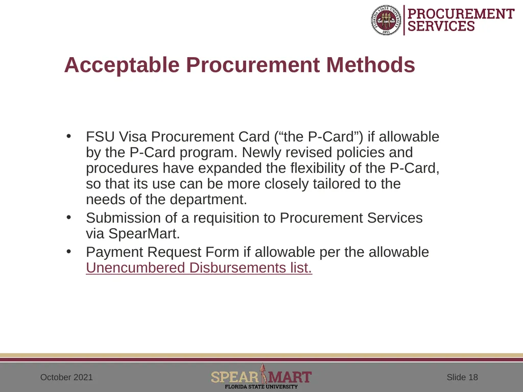 Confirming Orders (After-the-fact orders) - slide 18 of 25