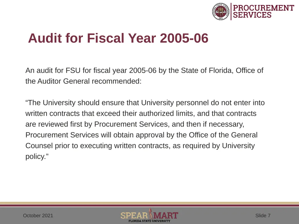 Confirming Orders (After-the-fact orders) - slide 7 of 25