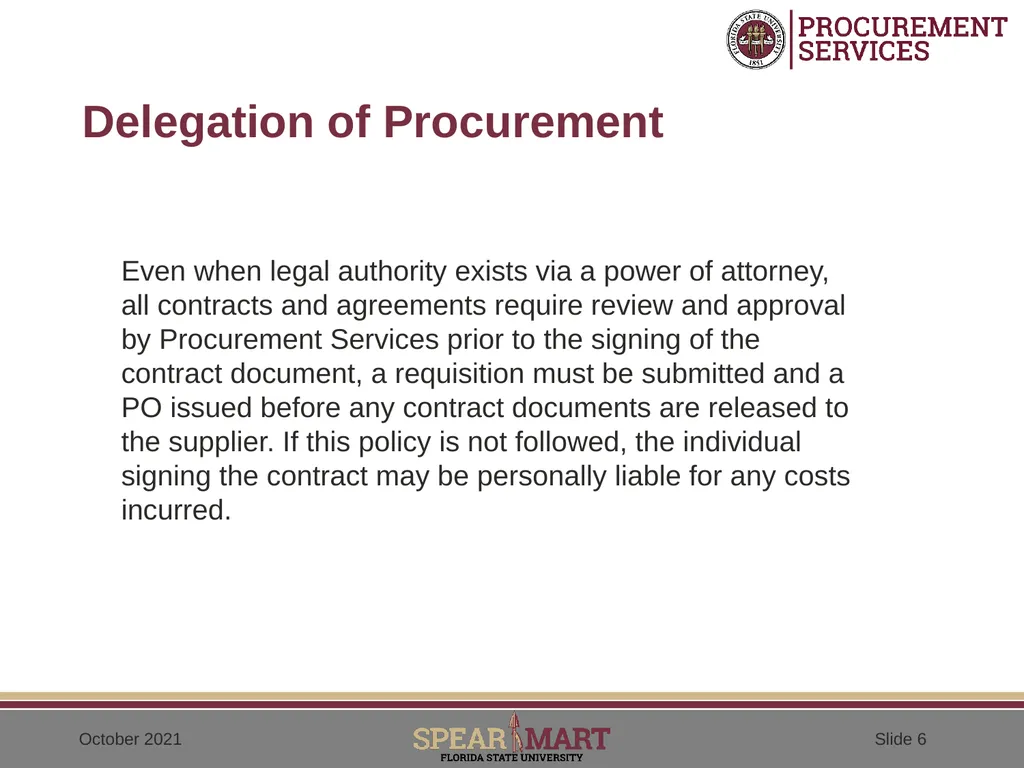 Confirming Orders (After-the-fact orders) - slide 6 of 25