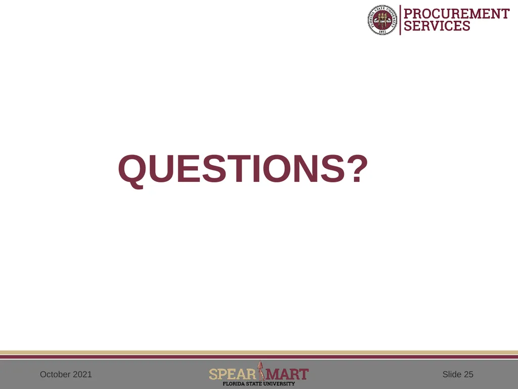 Confirming Orders (After-the-fact orders) - slide 25 of 25