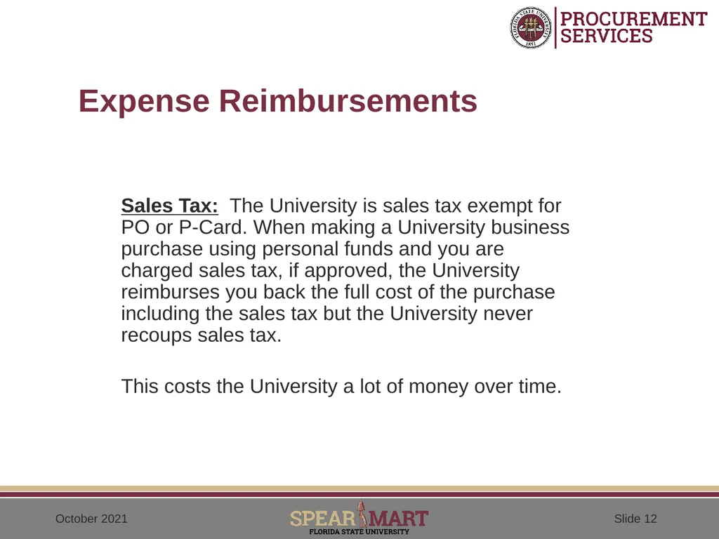 Confirming Orders (After-the-fact orders) - slide 12 of 25