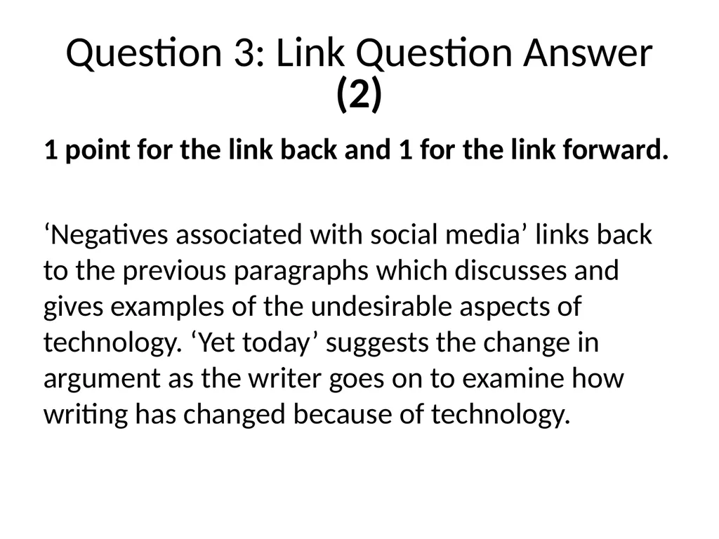 Reading for Understanding, Analysis and Evaluation - slide 8 of 18
