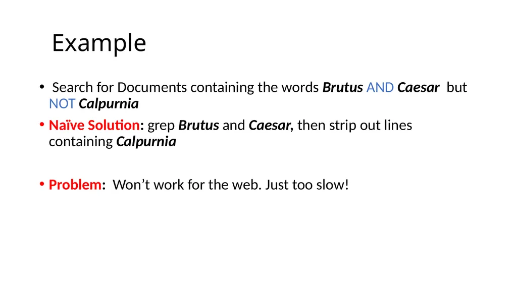 Large Scale Search: Inverted Index, etc. Comp: - slide 4 of 17