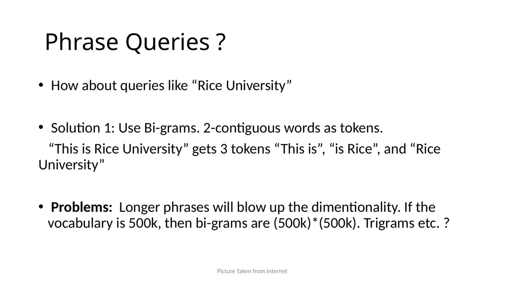 Large Scale Search: Inverted Index, etc. Comp: - slide 14 of 17