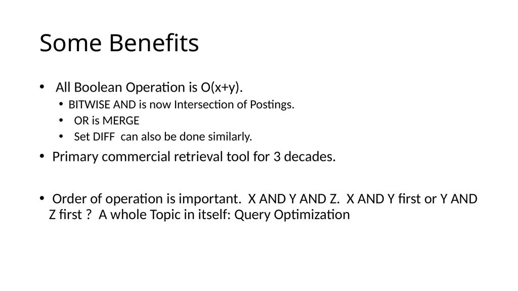 Large Scale Search: Inverted Index, etc. Comp: - slide 10 of 17