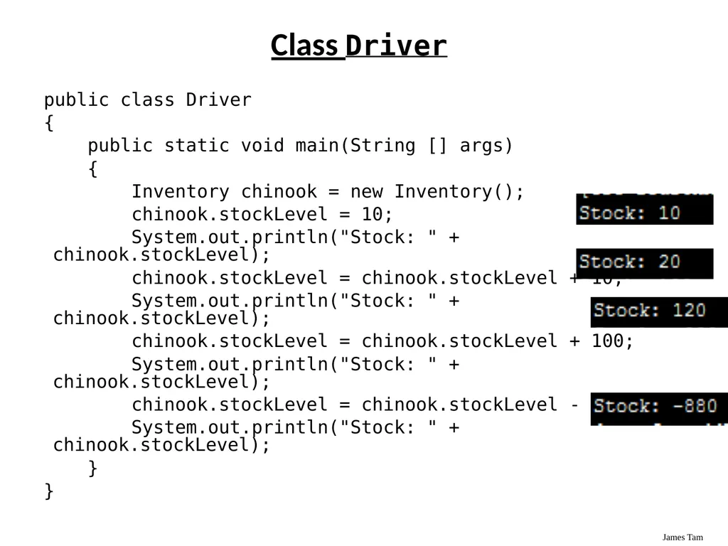 Introduction To Object-Oriented Programming Basic - slide 61 of 72