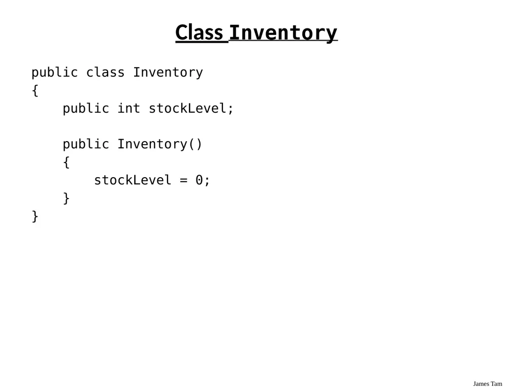 Introduction To Object-Oriented Programming Basic - slide 60 of 72