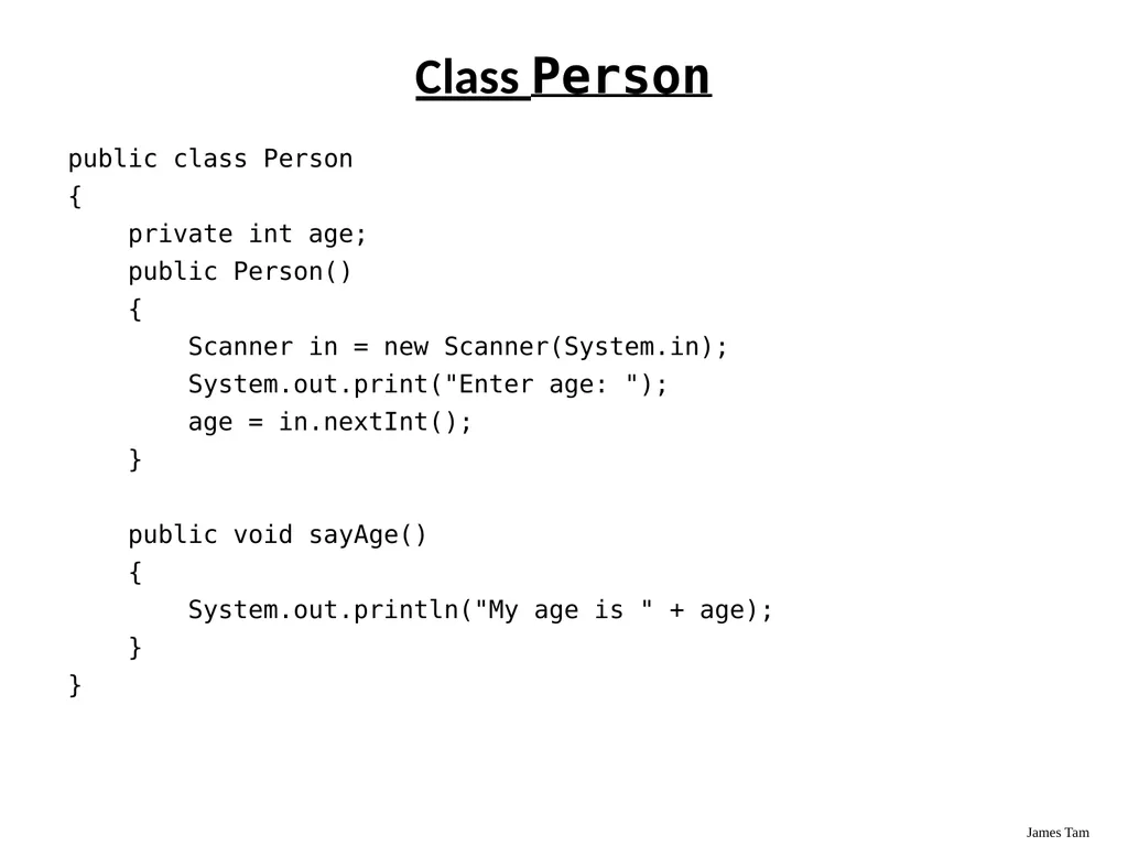 Introduction To Object-Oriented Programming Basic - slide 34 of 72