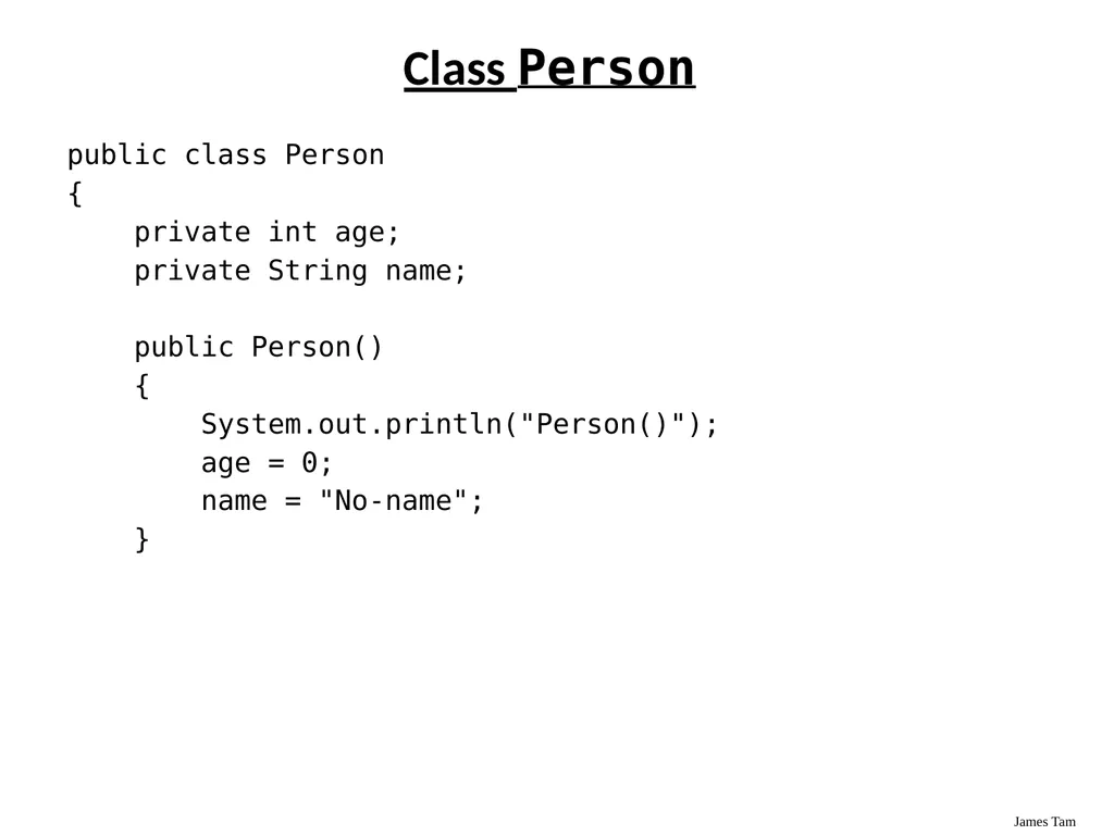 Introduction To Object-Oriented Programming Basic - slide 46 of 72