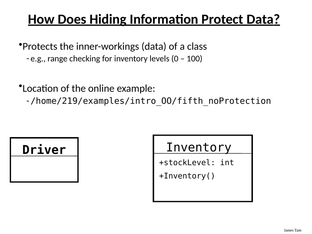 Introduction To Object-Oriented Programming Basic - slide 59 of 72