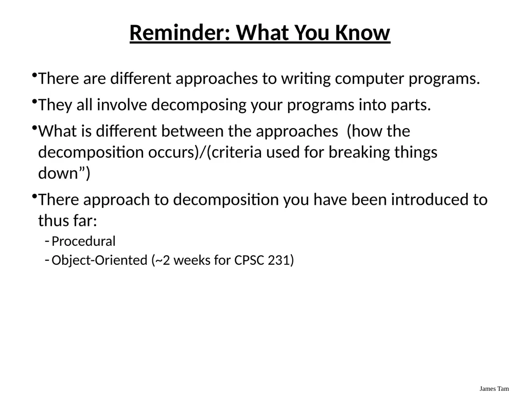 Introduction To Object-Oriented Programming Basic - slide 2 of 72