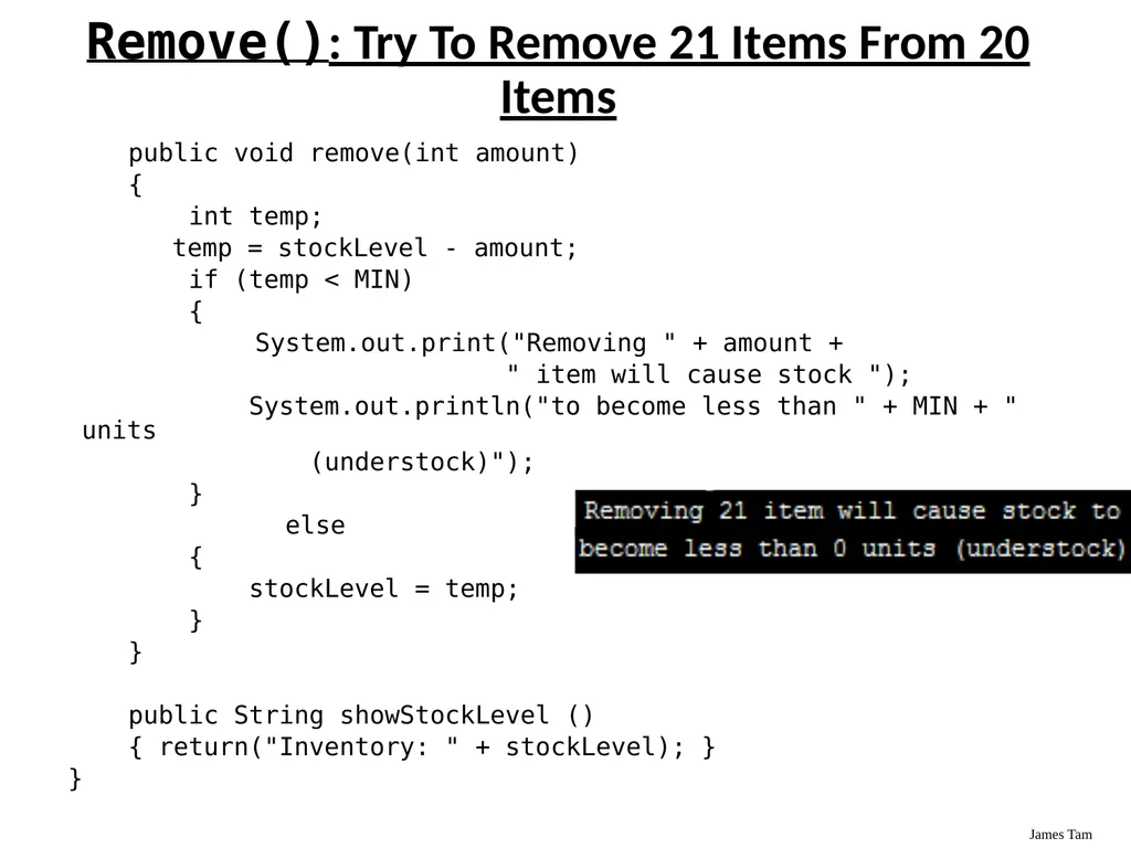 Introduction To Object-Oriented Programming Basic - slide 68 of 72
