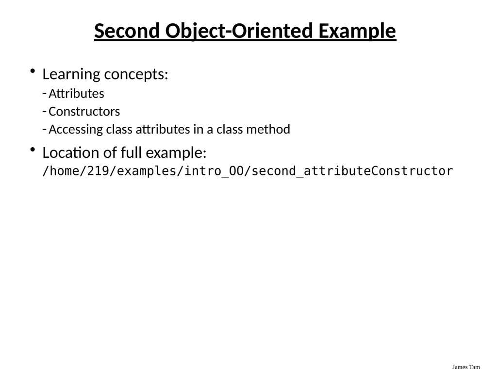 Introduction To Object-Oriented Programming Basic - slide 32 of 72
