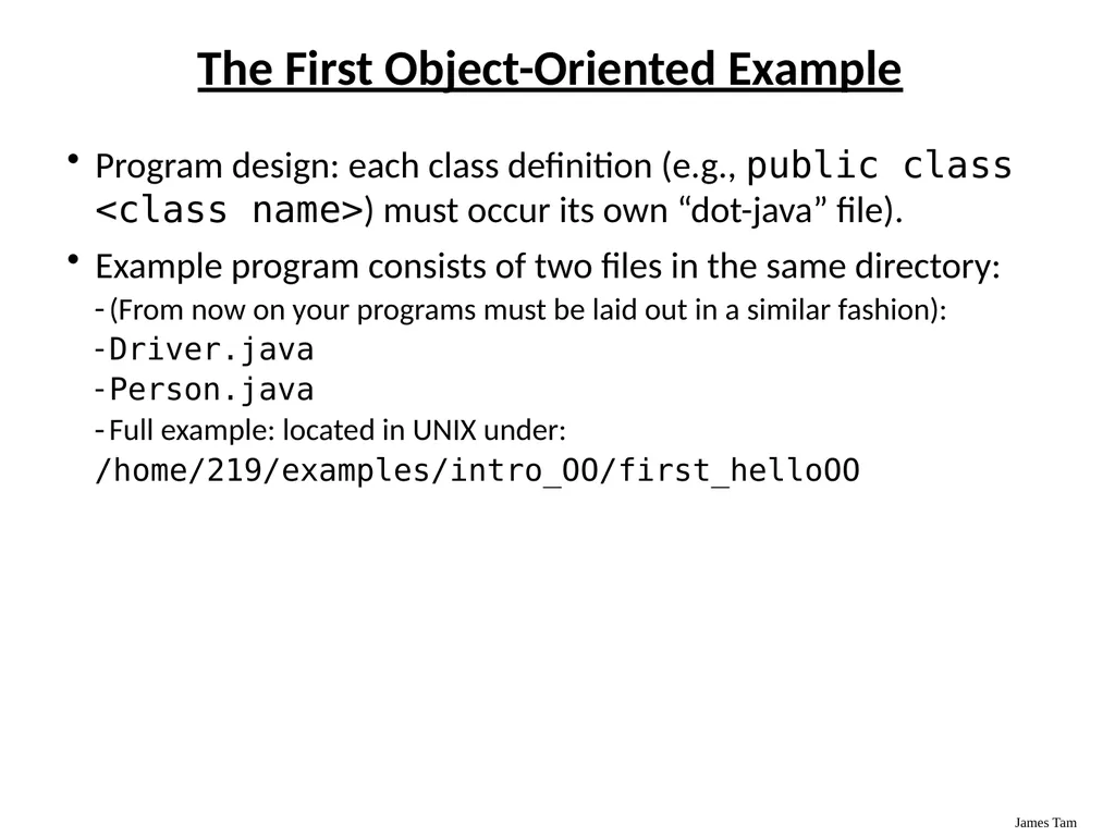 Introduction To Object-Oriented Programming Basic - slide 12 of 72