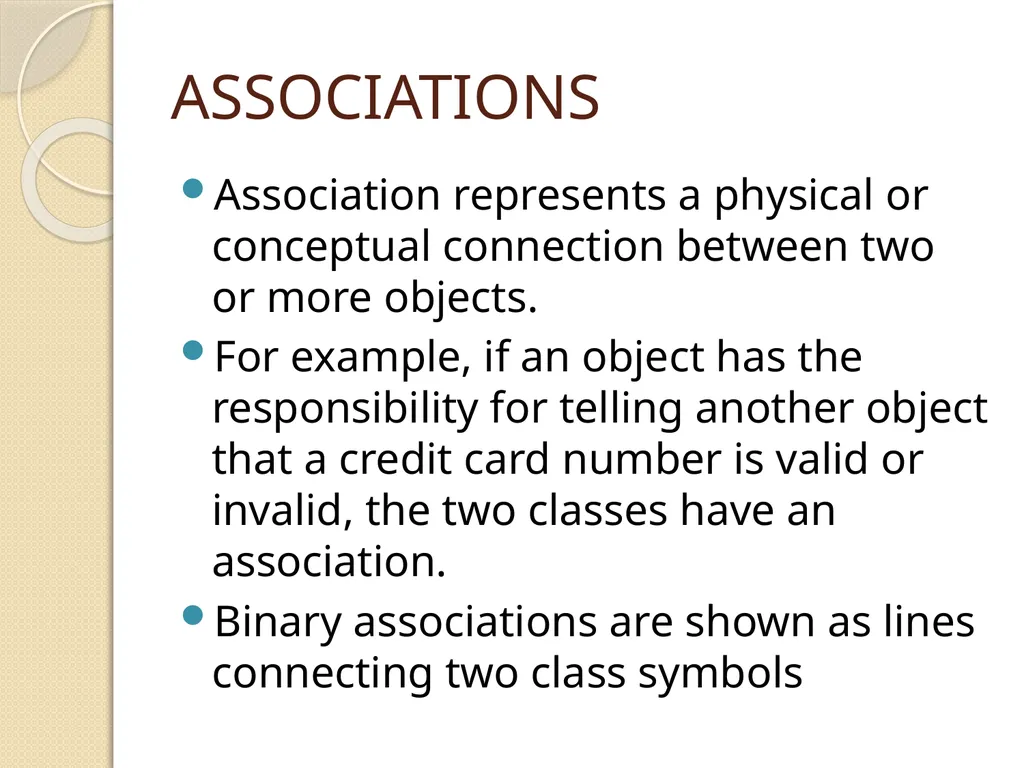 OBJECT RELATIONSHIPS, ATTRIBUTES, AND METHODS - slide 5 of 25