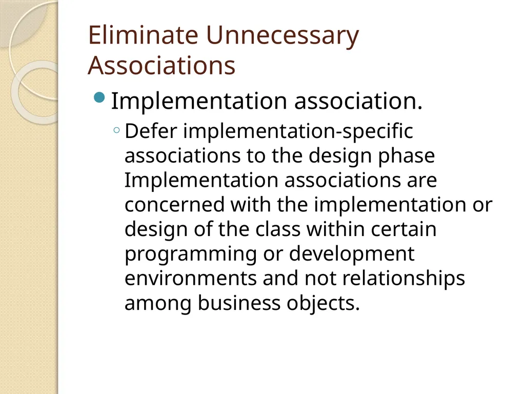 OBJECT RELATIONSHIPS, ATTRIBUTES, AND METHODS - slide 12 of 25