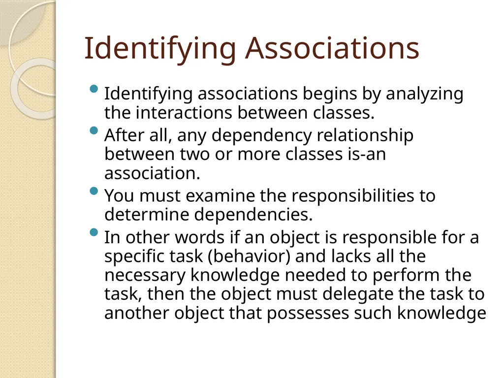 OBJECT RELATIONSHIPS, ATTRIBUTES, AND METHODS - slide 7 of 25