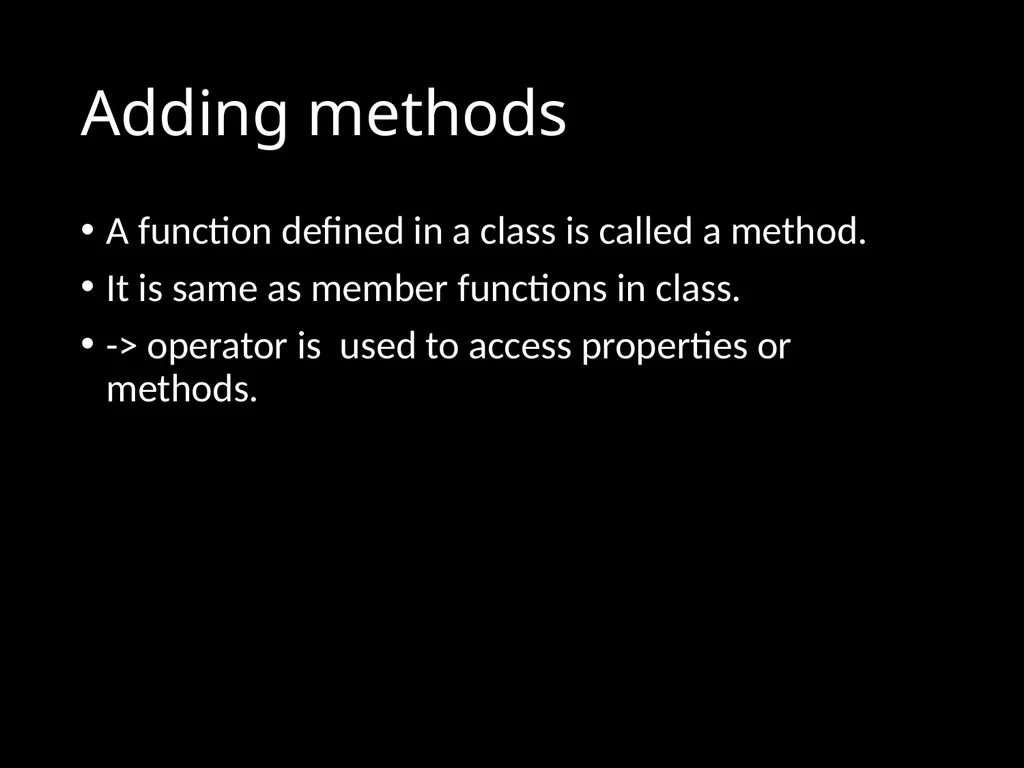 Introduction to Object Oriented Programming in PHP - slide 6 of 29
