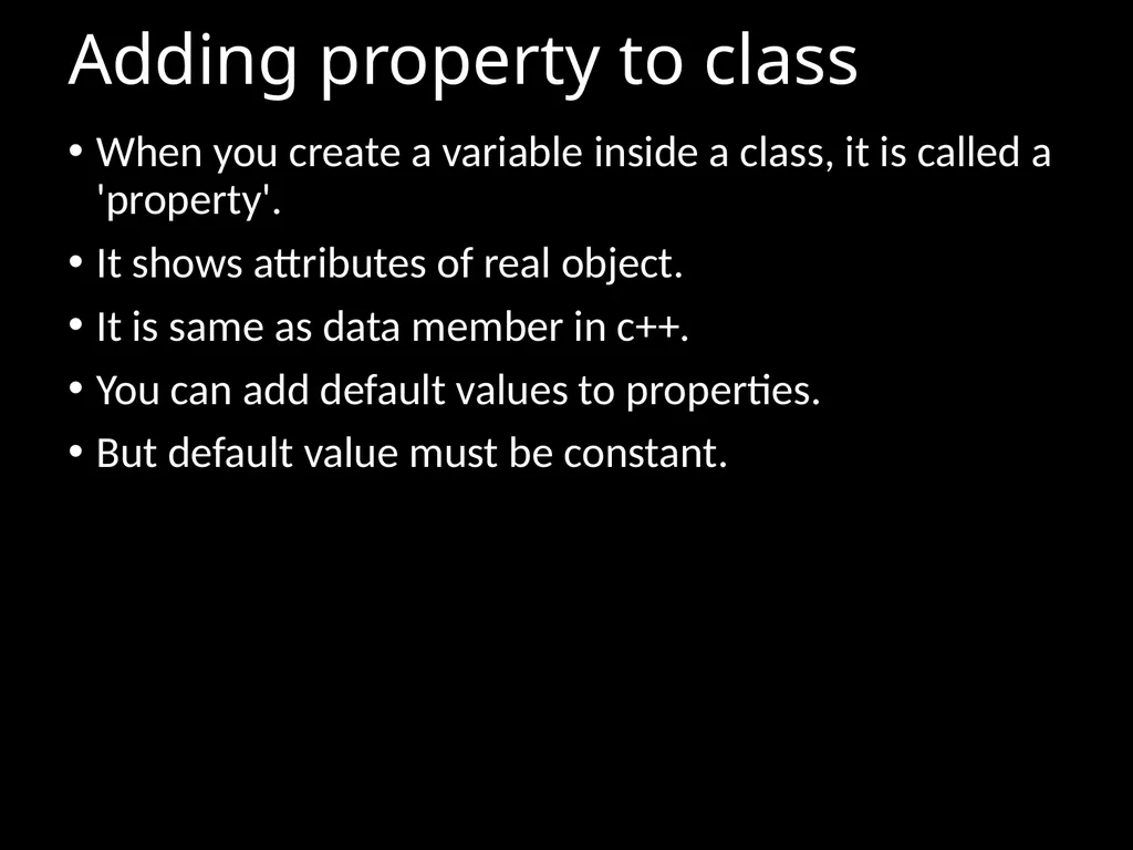 Introduction to Object Oriented Programming in PHP - slide 4 of 29