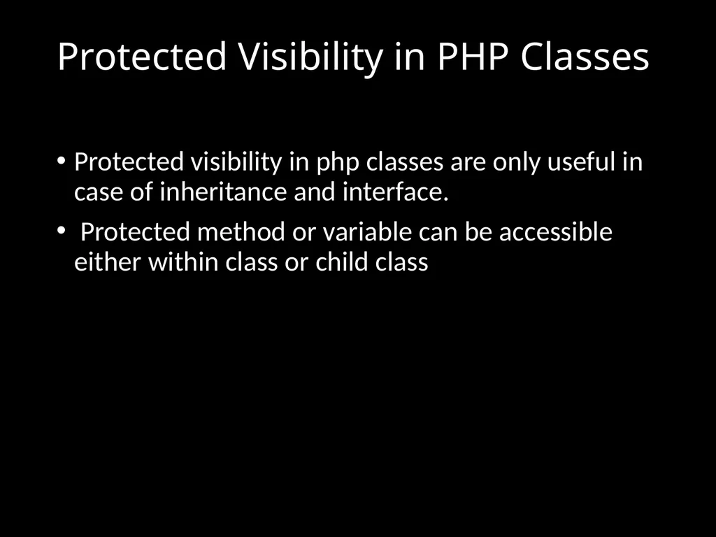 Introduction to Object Oriented Programming in PHP - slide 17 of 29