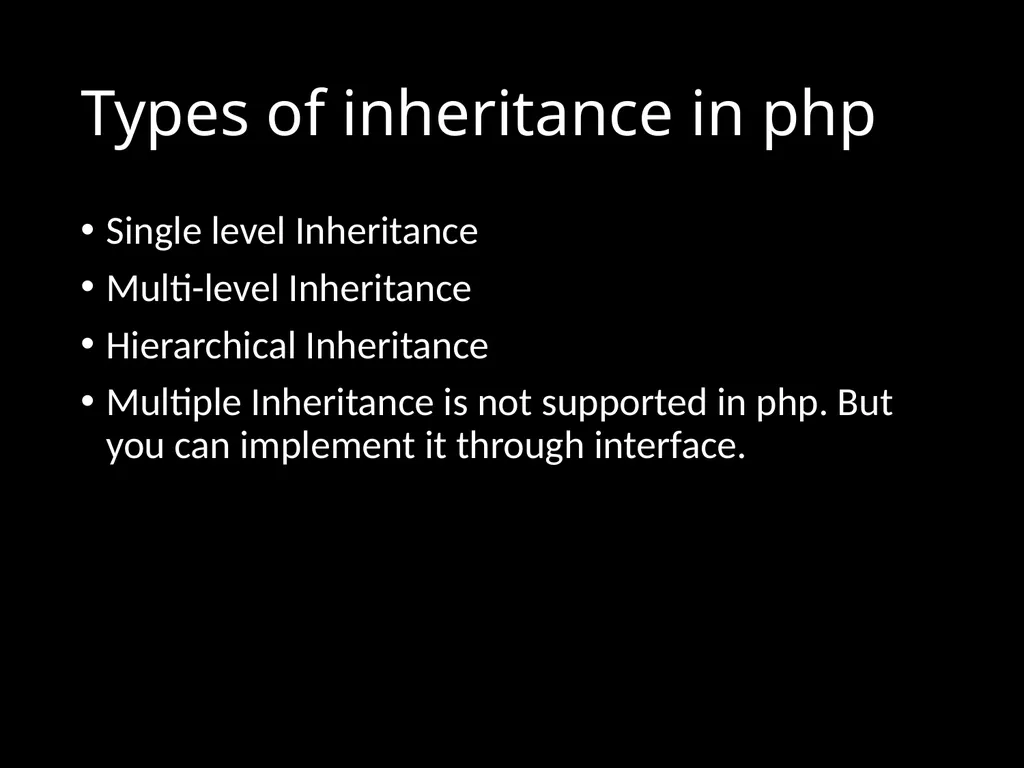 Introduction to Object Oriented Programming in PHP - slide 26 of 29
