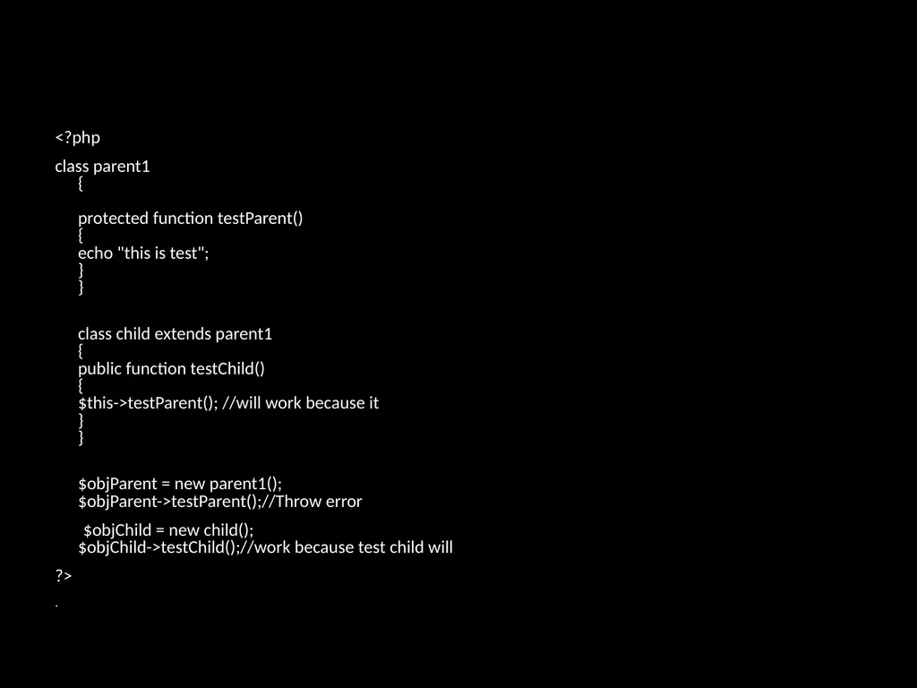 Introduction to Object Oriented Programming in PHP - slide 18 of 29