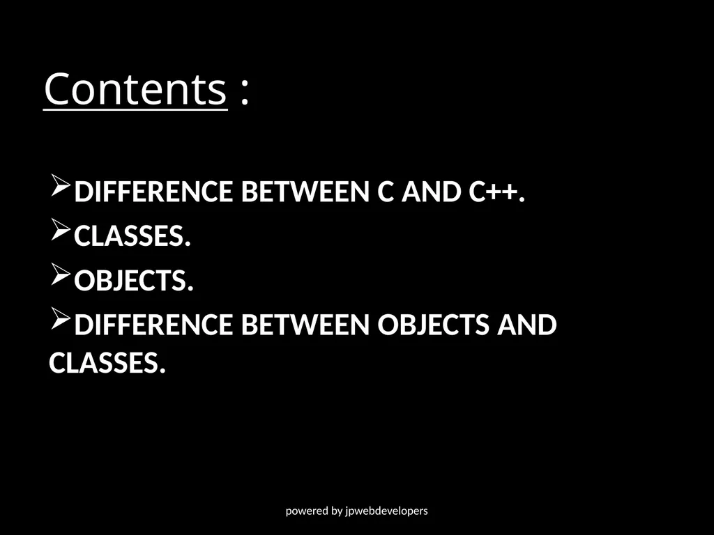 Presentation ON Classes & objects Powered by- - slide 2 of 11