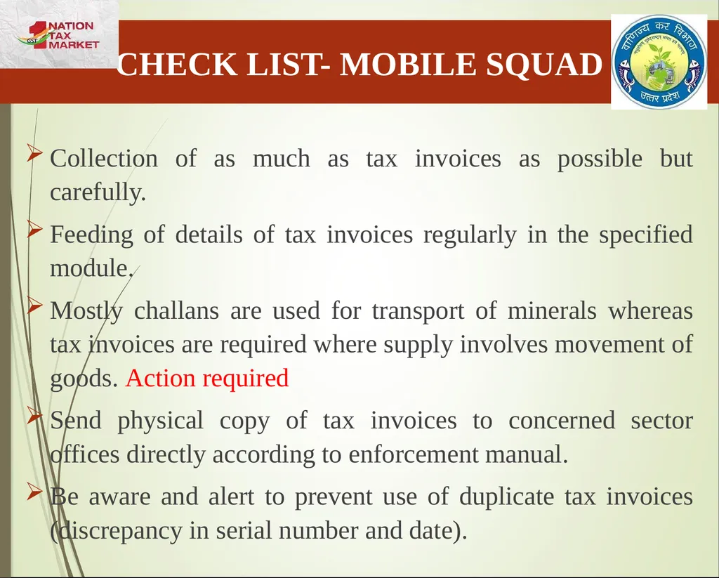 Mining & Minerals in UP Presentation By State Tax - slide 16 of 27