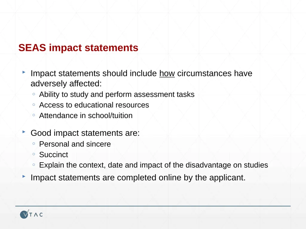 Course Applications, Scholarships, and the Special - slide 11 of 17
