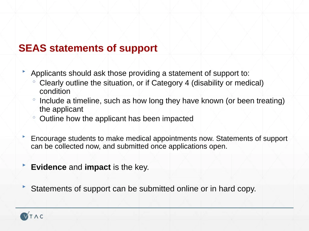Course Applications, Scholarships, and the Special - slide 12 of 17