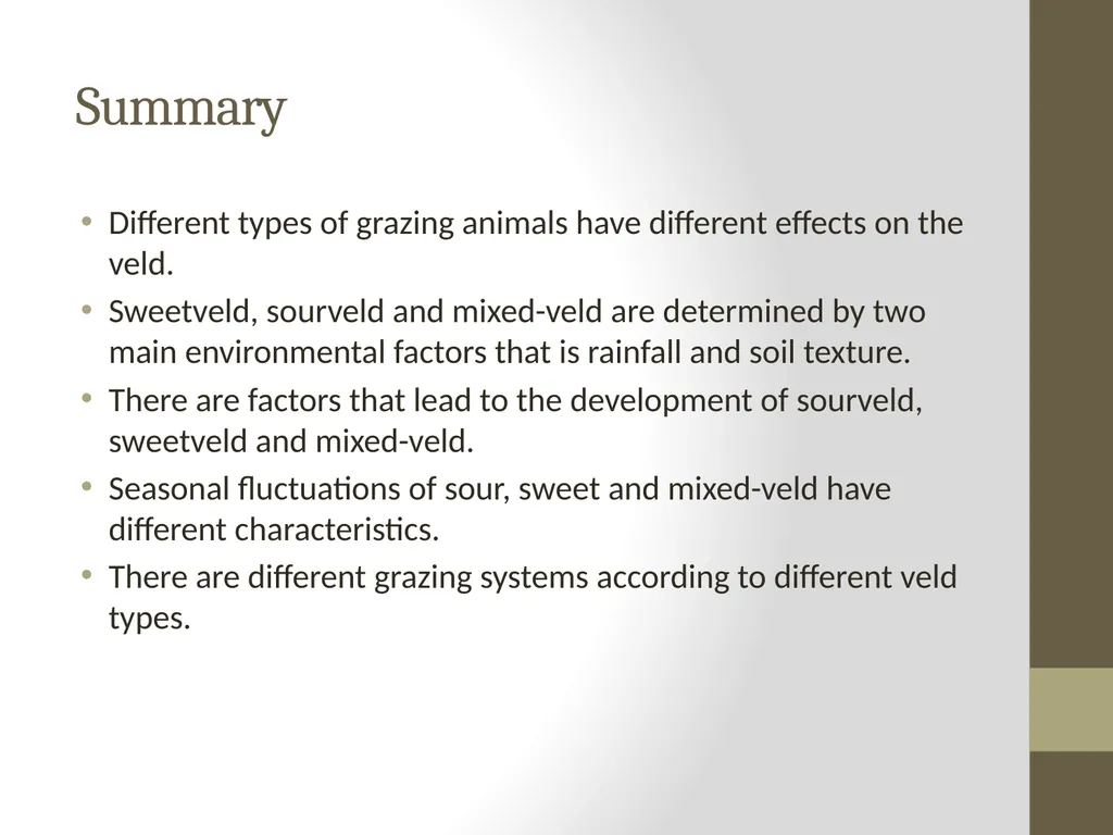 SEFIKENG CAMPUS SUBJECT: ANIMAL PRODUCTION LEVEL: - slide 14 of 15