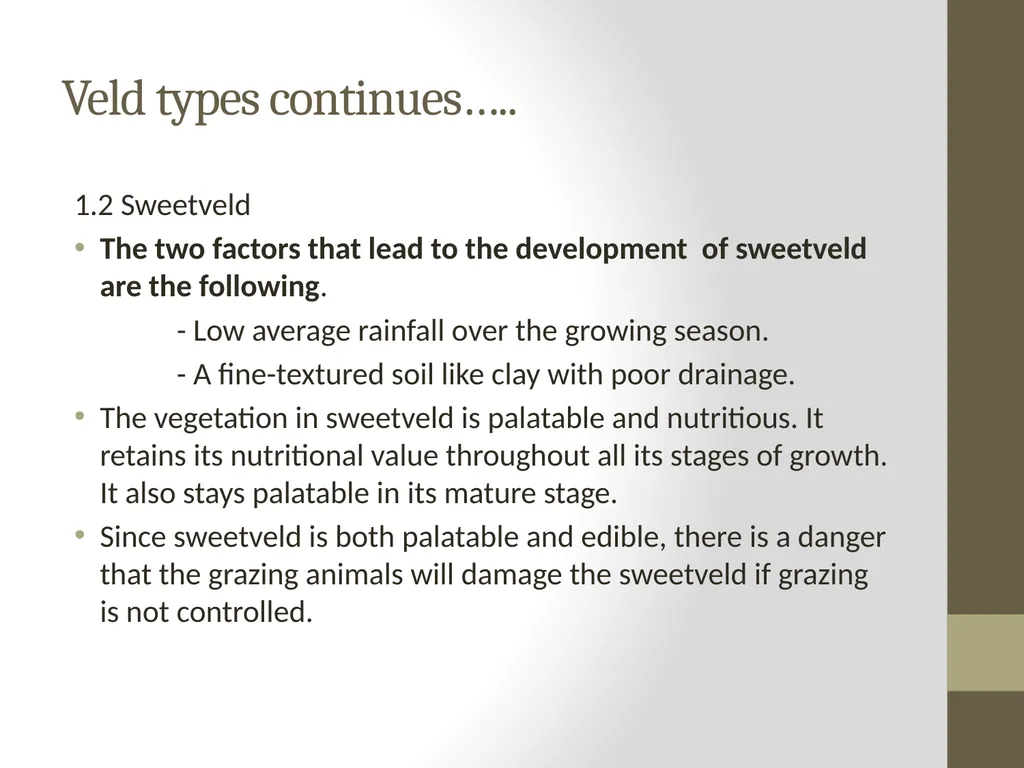 SEFIKENG CAMPUS SUBJECT: ANIMAL PRODUCTION LEVEL: - slide 6 of 15