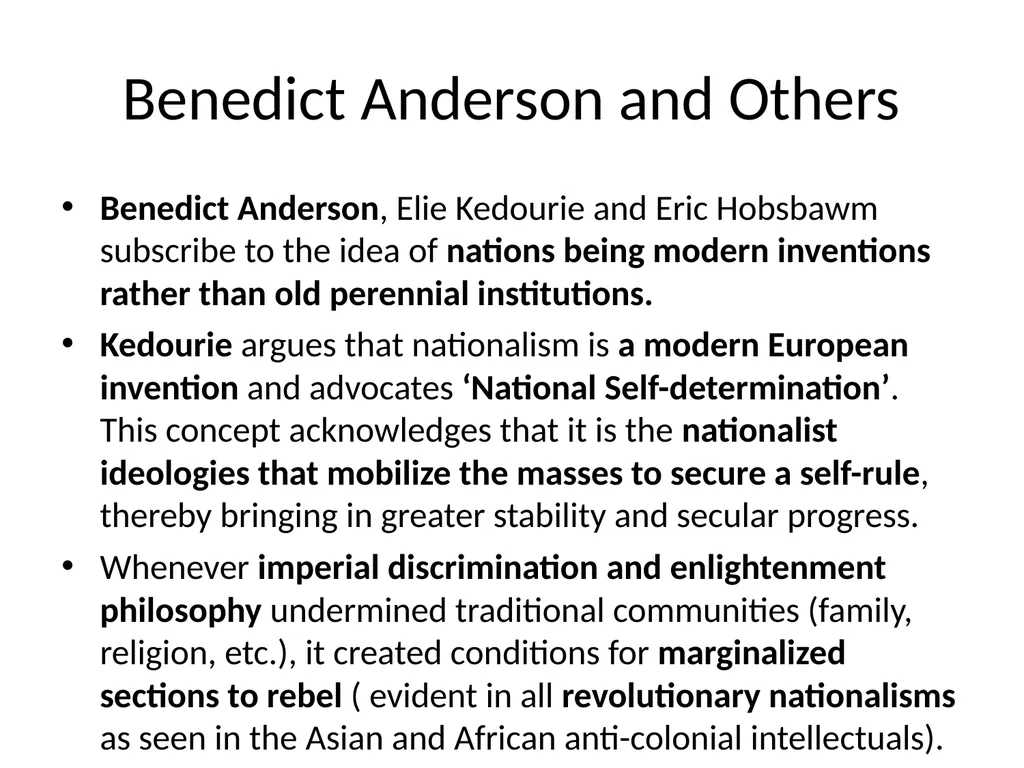 The Concept of Nation Nation is where an - slide 11 of 15