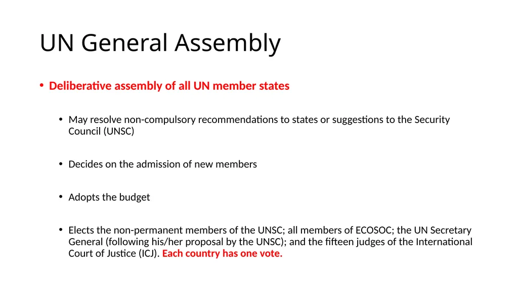 The United Nations as an Intergovernmental - slide 9 of 14