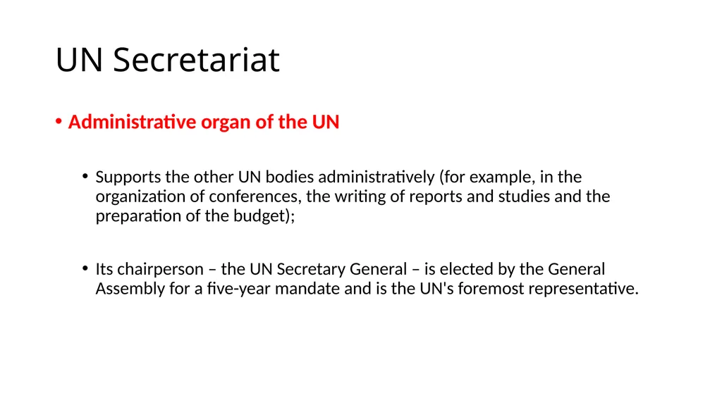 The United Nations as an Intergovernmental - slide 10 of 14