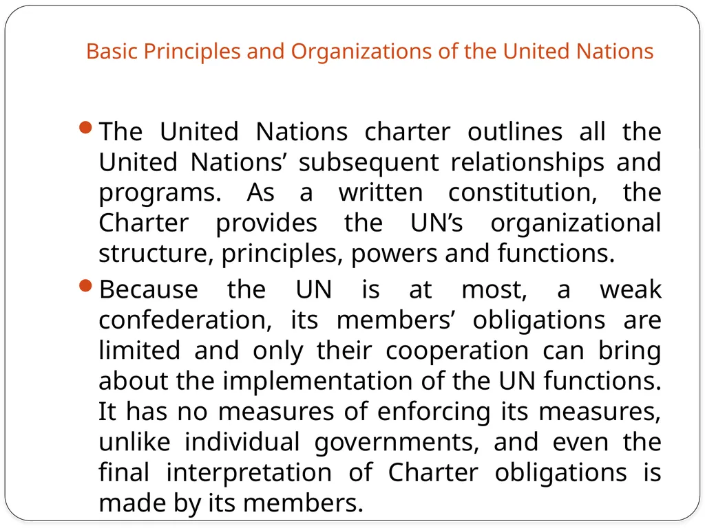 Chp.4 Basic Principles and Organizations of the - slide 2 of 33