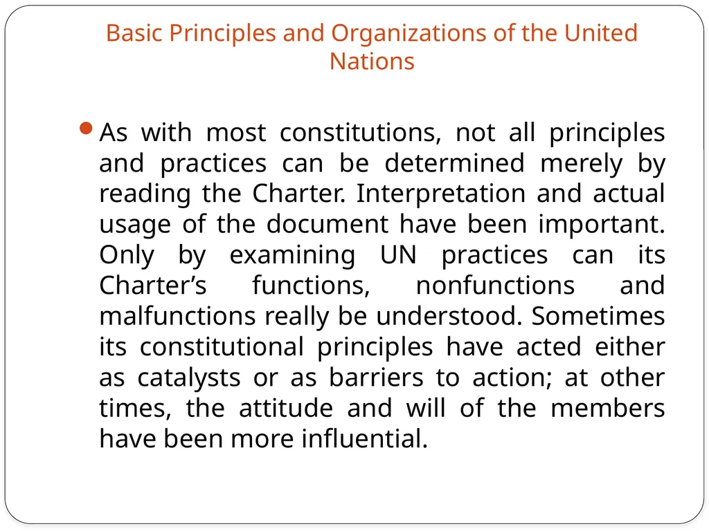 Chp.4 Basic Principles and Organizations of the - slide 3 of 33