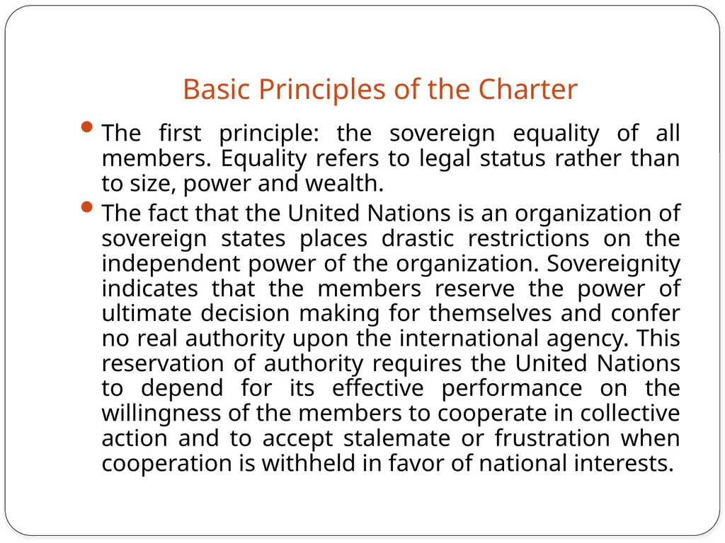 Chp.4 Basic Principles and Organizations of the - slide 8 of 33