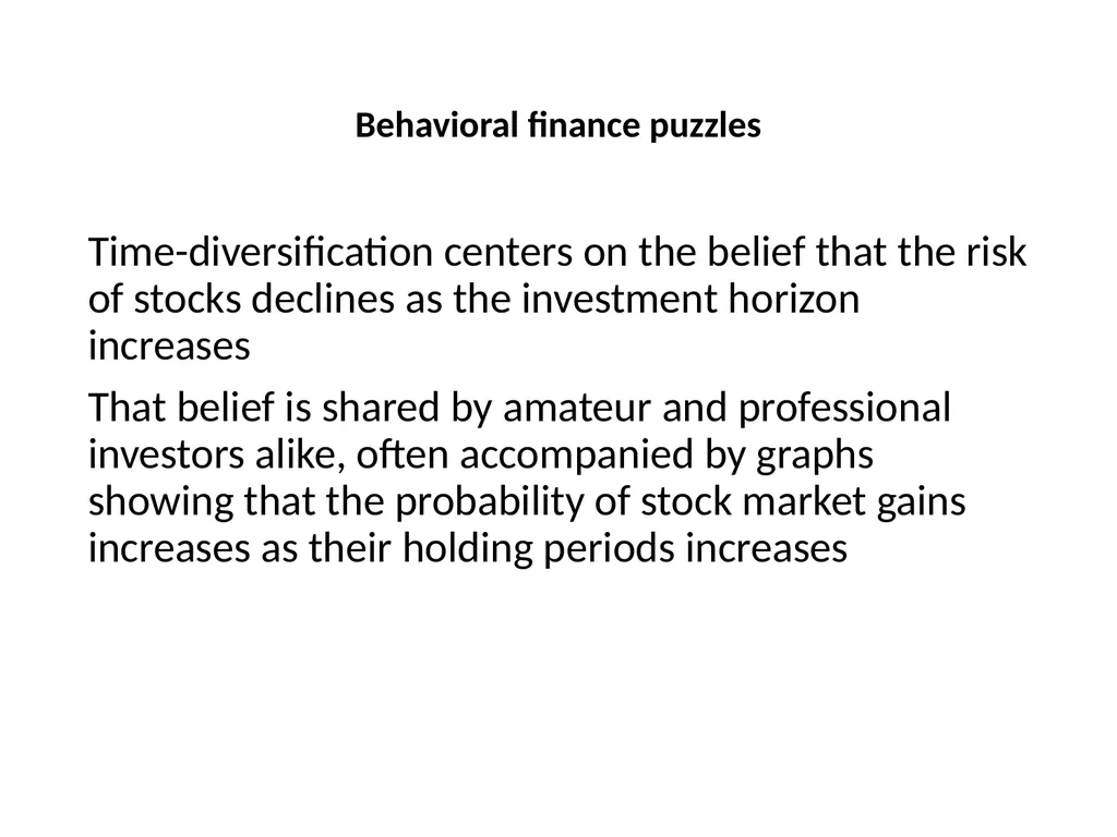 Finance for Normal People Chapter 7: Behavioral - slide 31 of 53