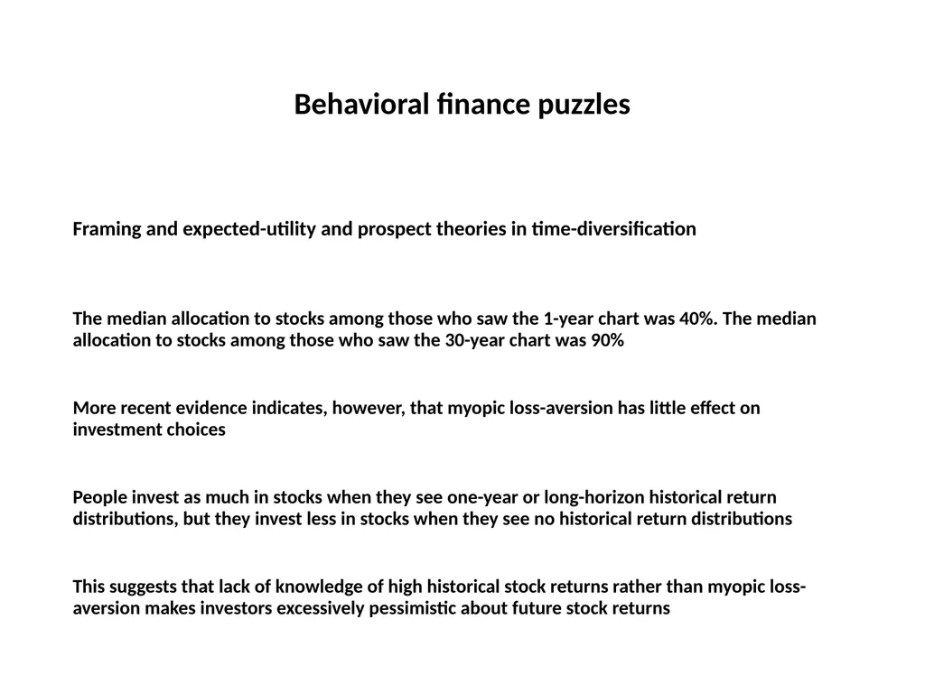 Finance for Normal People Chapter 7: Behavioral - slide 48 of 53