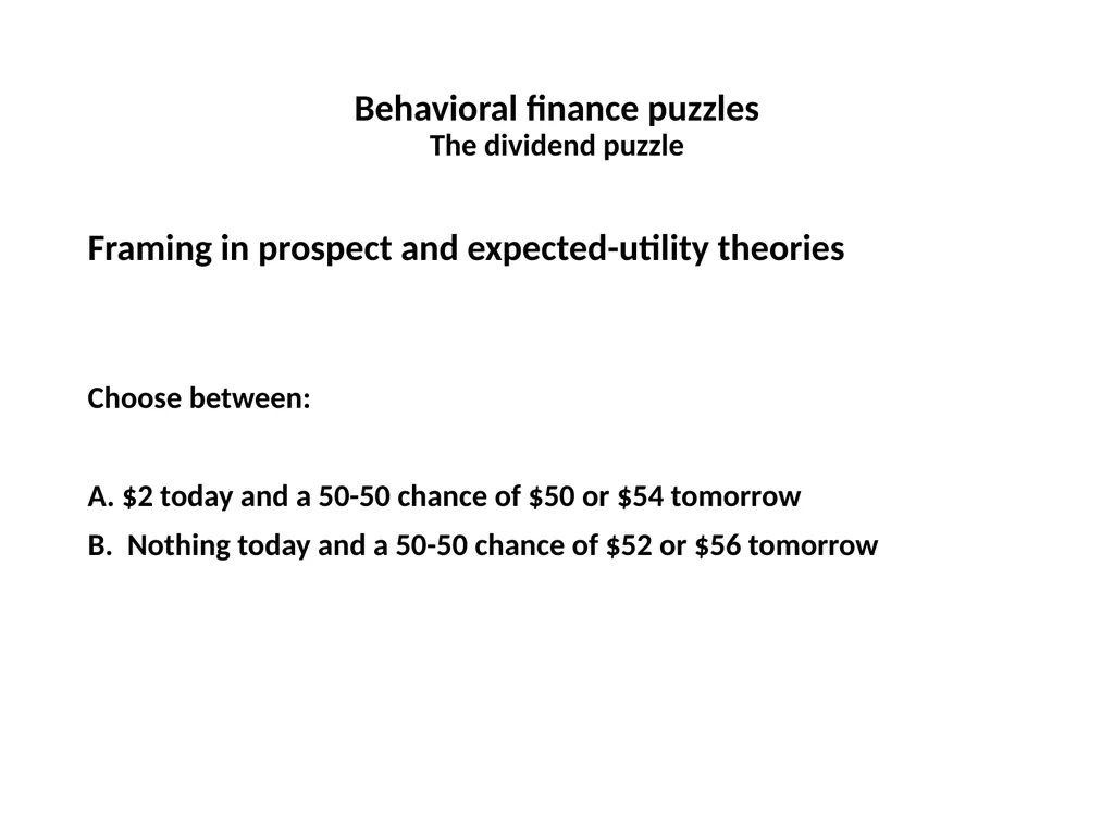 Finance for Normal People Chapter 7: Behavioral - slide 11 of 53
