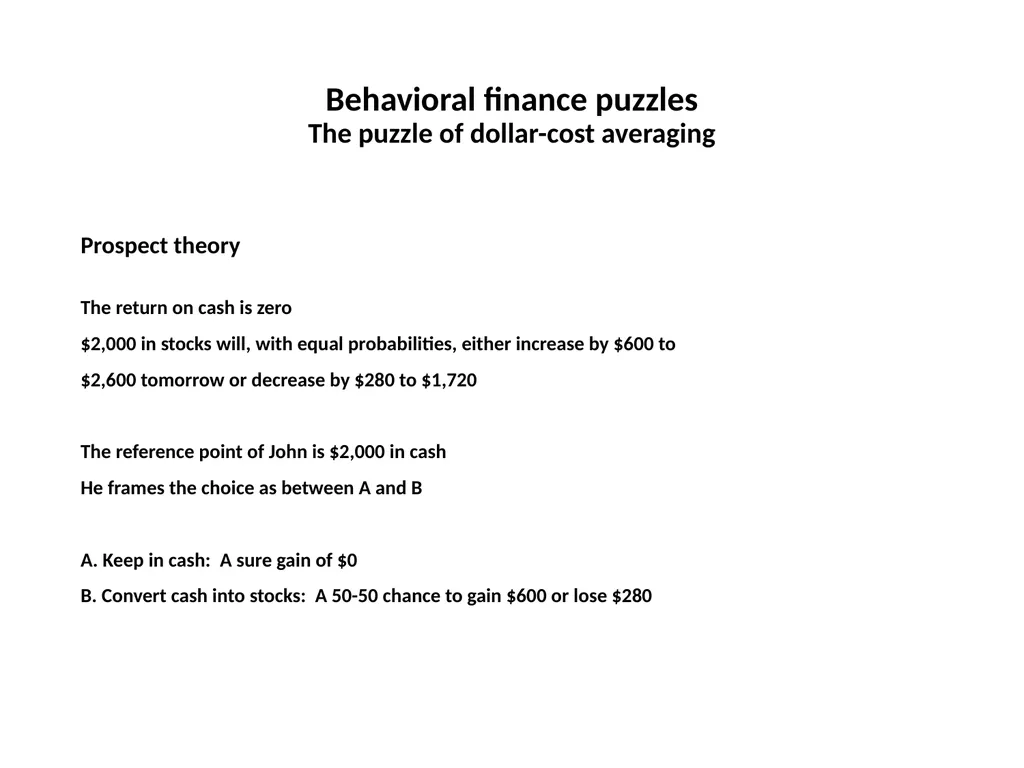 Finance for Normal People Chapter 7: Behavioral - slide 40 of 53