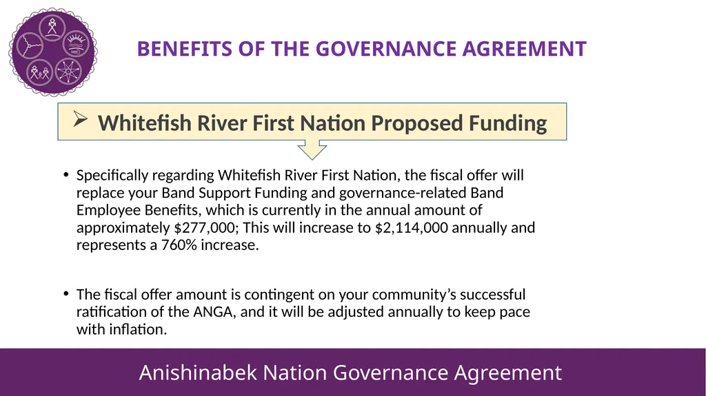 ANISHINABEK NATION GOVERNANCE AGREEMENT Updated - slide 10 of 11