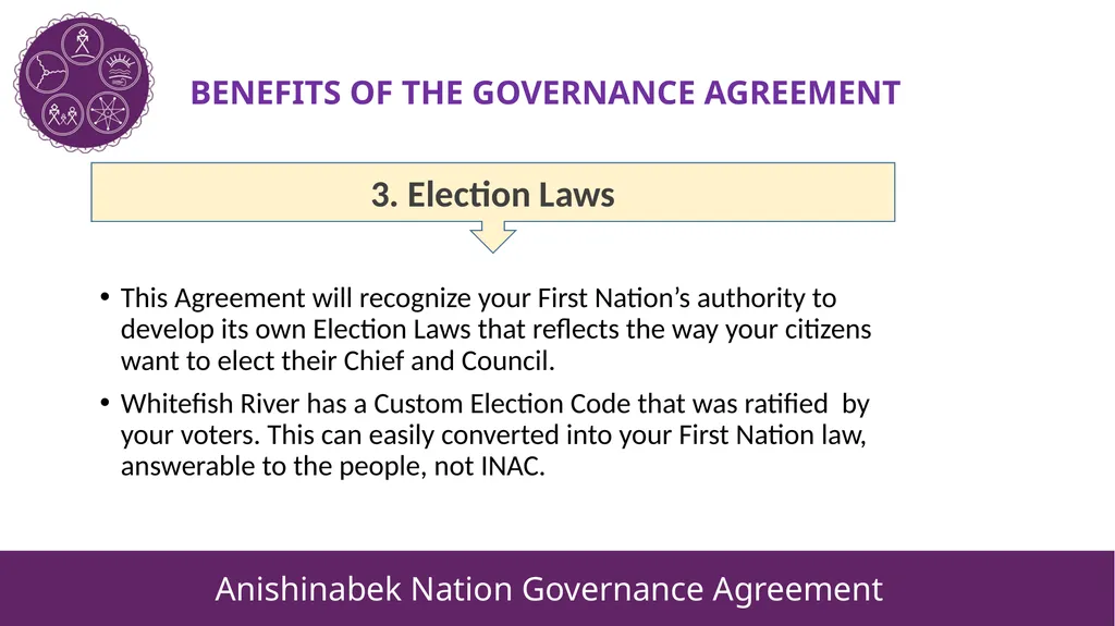 ANISHINABEK NATION GOVERNANCE AGREEMENT Updated - slide 5 of 11