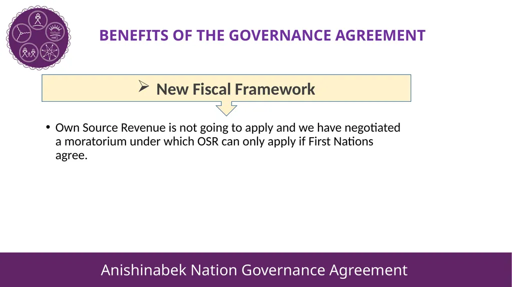ANISHINABEK NATION GOVERNANCE AGREEMENT Updated - slide 9 of 11