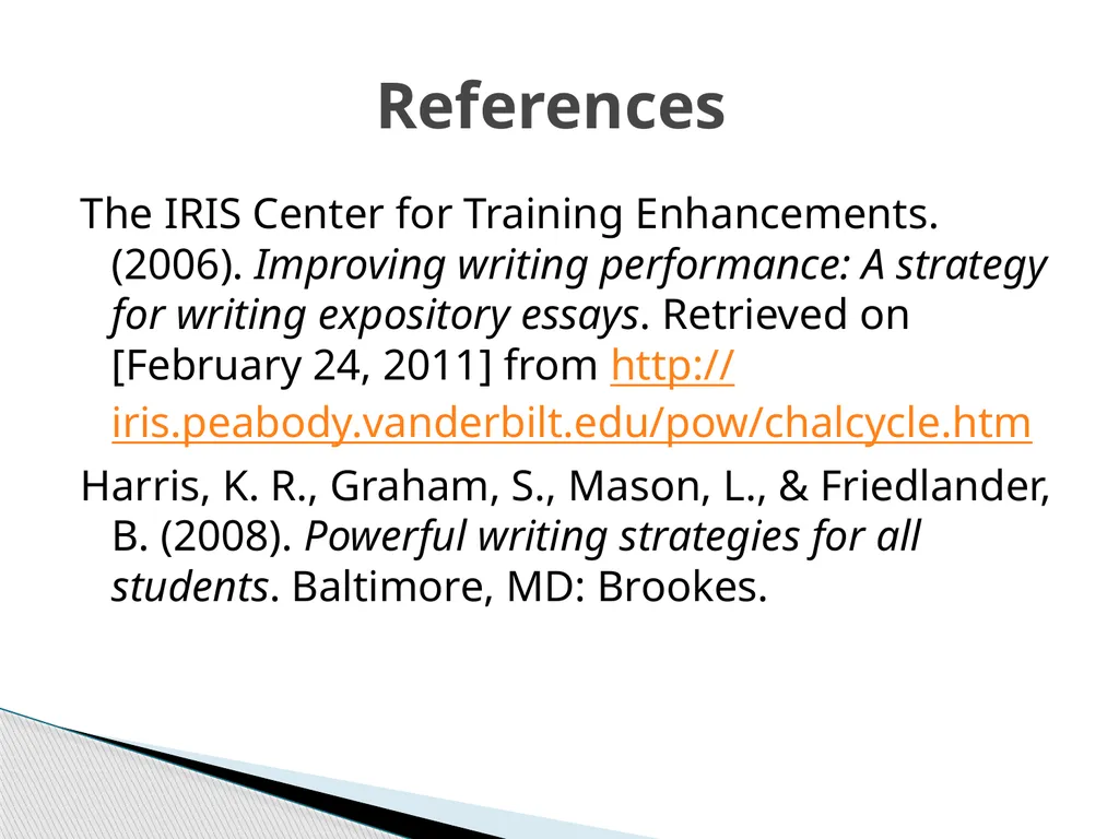 POW + TREE A Strategy for Persuasive Writing - slide 7 of 8